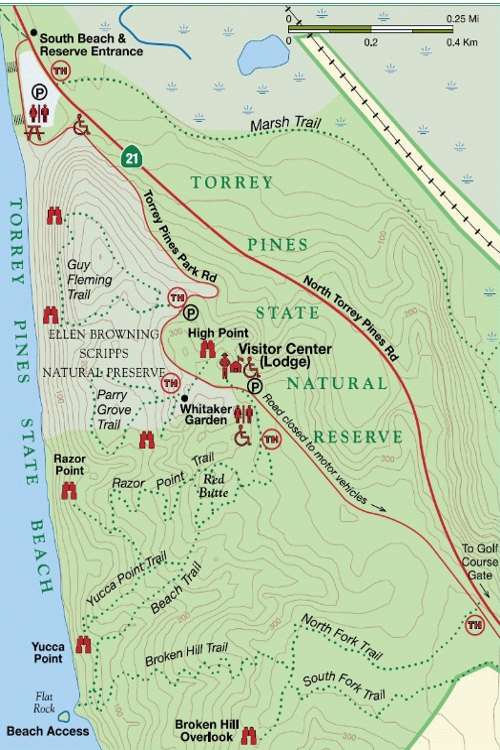 Torrey Pines map